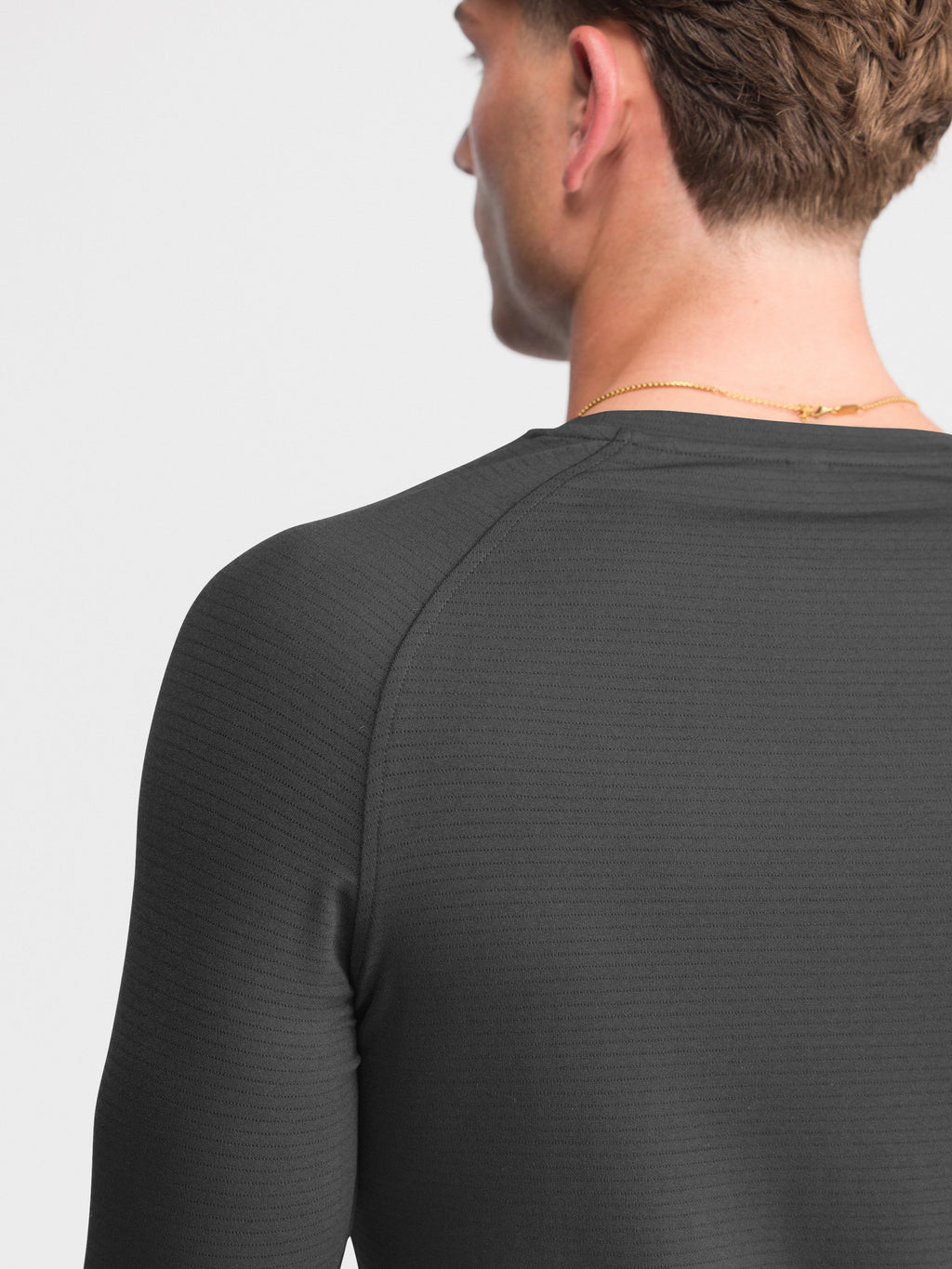 Essentials Long Sleeve Athletic Fitted Tee