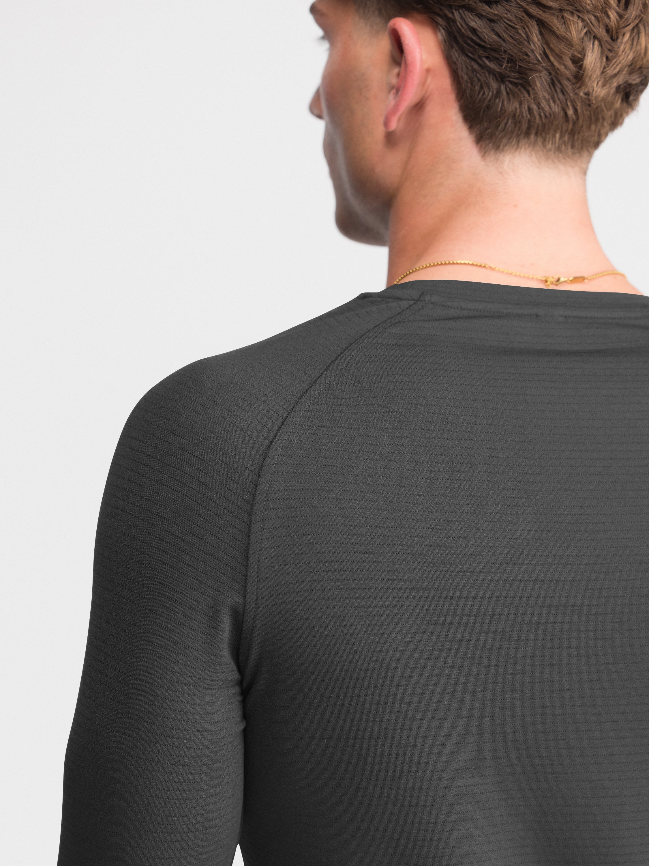 Essentials Long Sleeve Athletic Fitted Tee