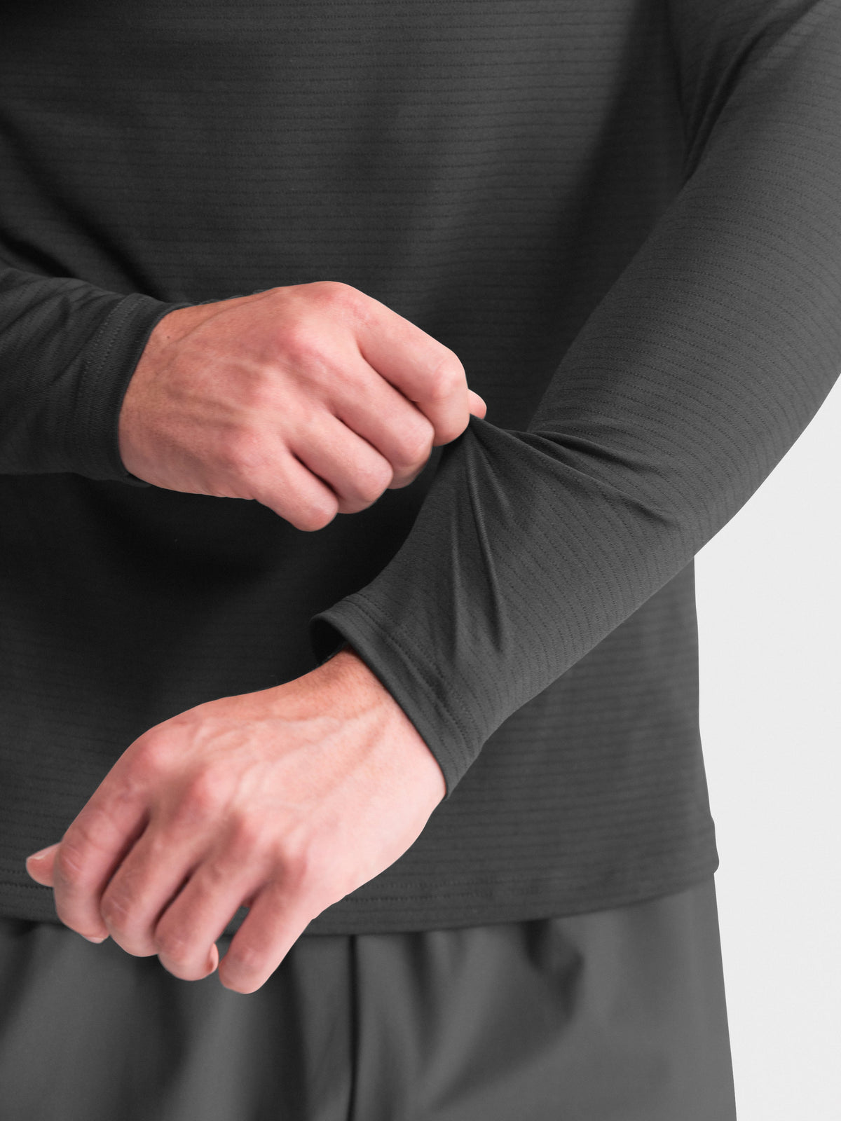 Essentials Long Sleeve Athletic Fitted Tee