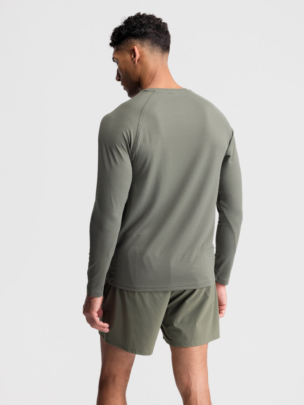 Essentials Long Sleeve Athletic Fitted Tee