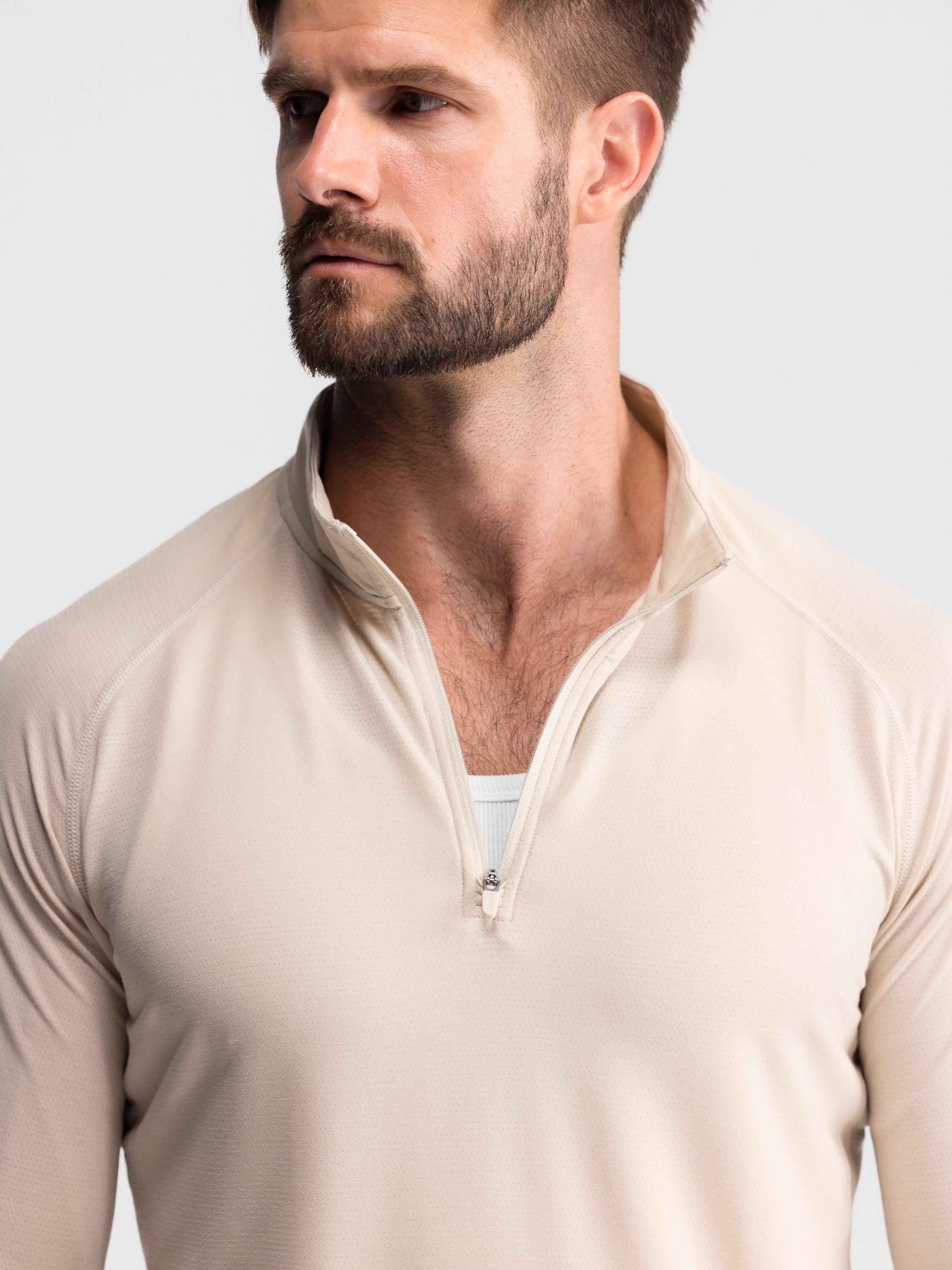 Performance Airknit Fitted Quarter Zip