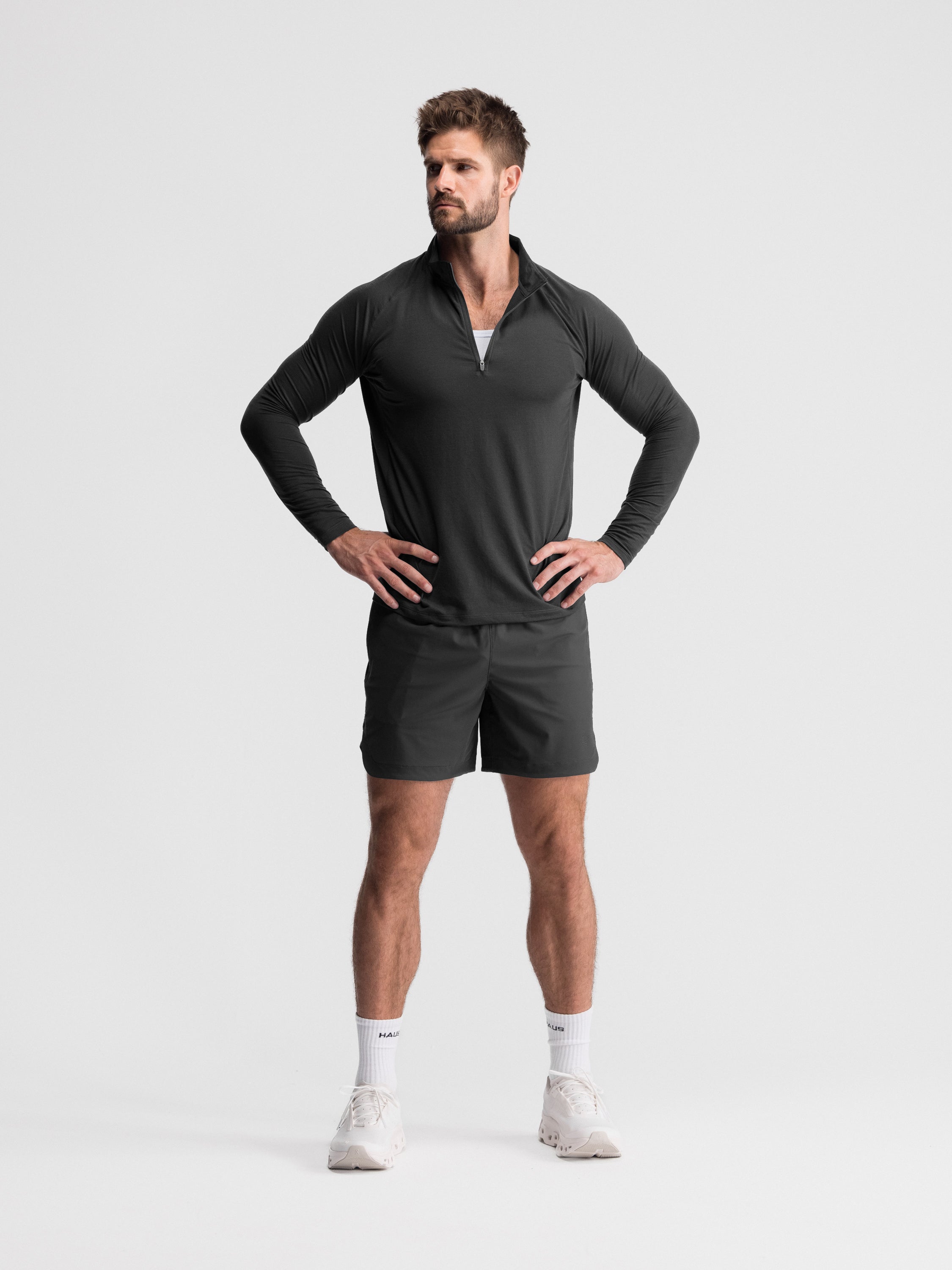 Performance Airknit Fitted Quarter Zip