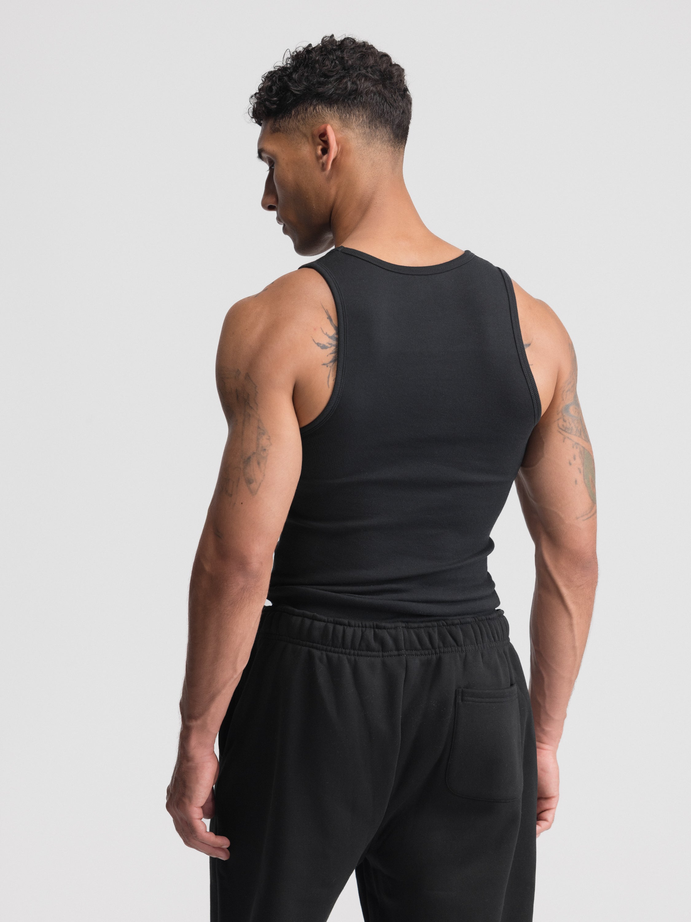 Premium Ultra-Soft Cotton Fitted Tank 6 Pack