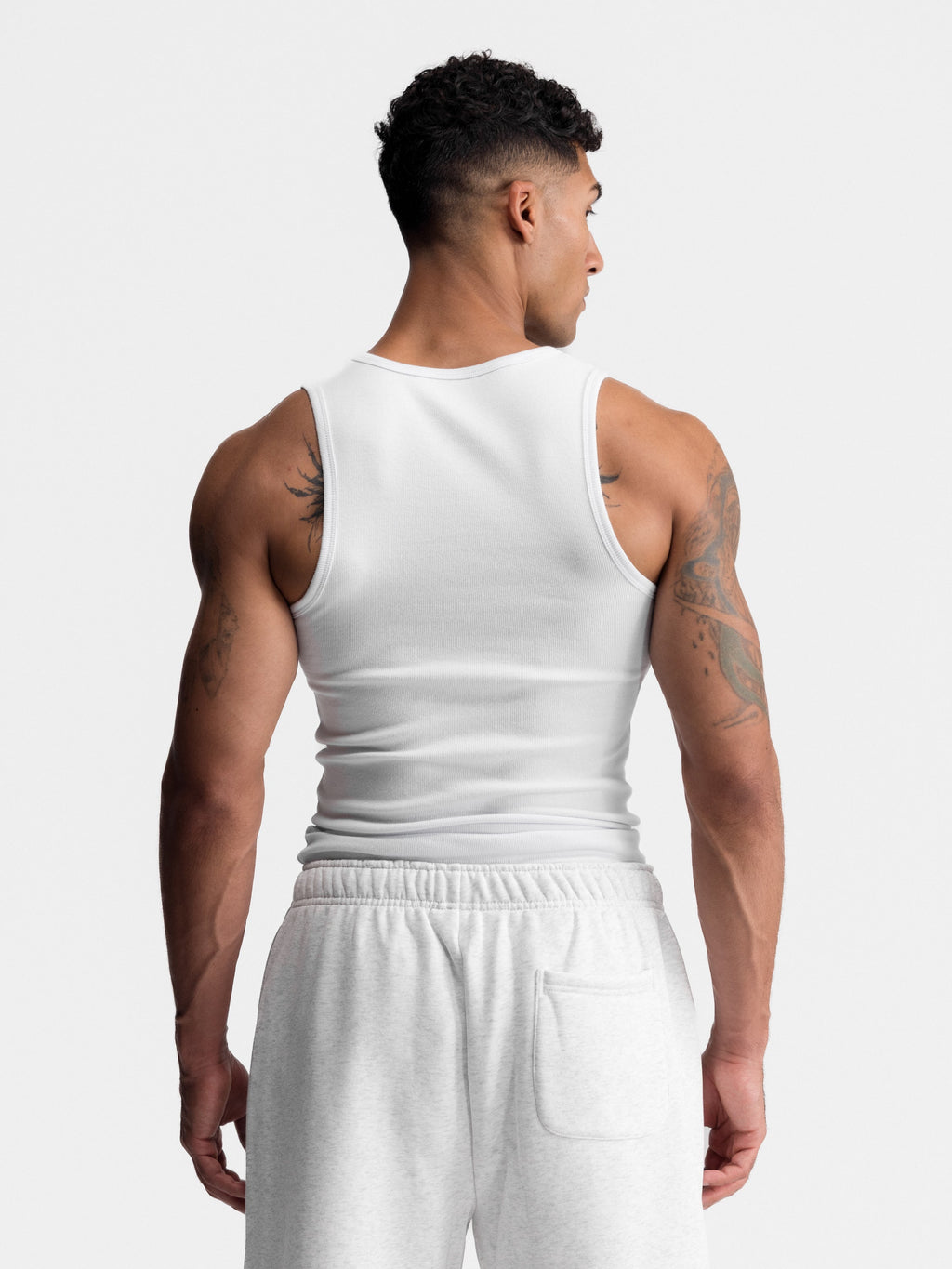 Premium Ultra-Soft Cotton Fitted Tank 6 Pack