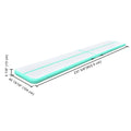 20ft Green Gymnastics Tumble Track with Pump W976851