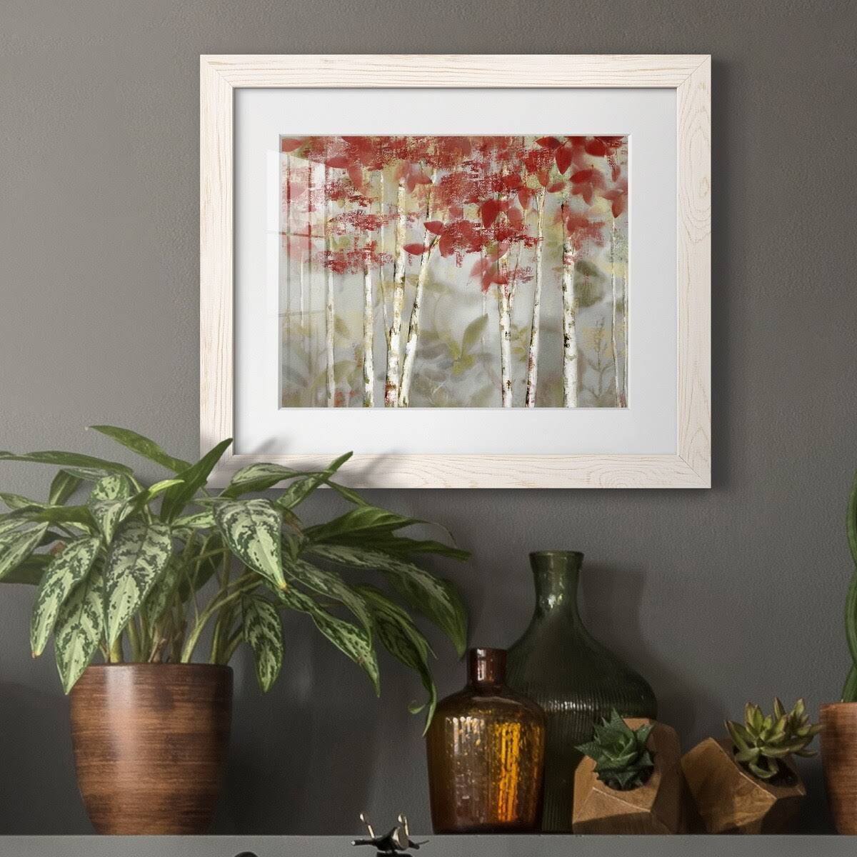 Grey Framed Print F912
