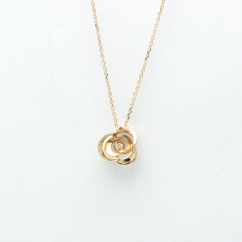 Pink Gold Diamond Pendant Necklace H143274