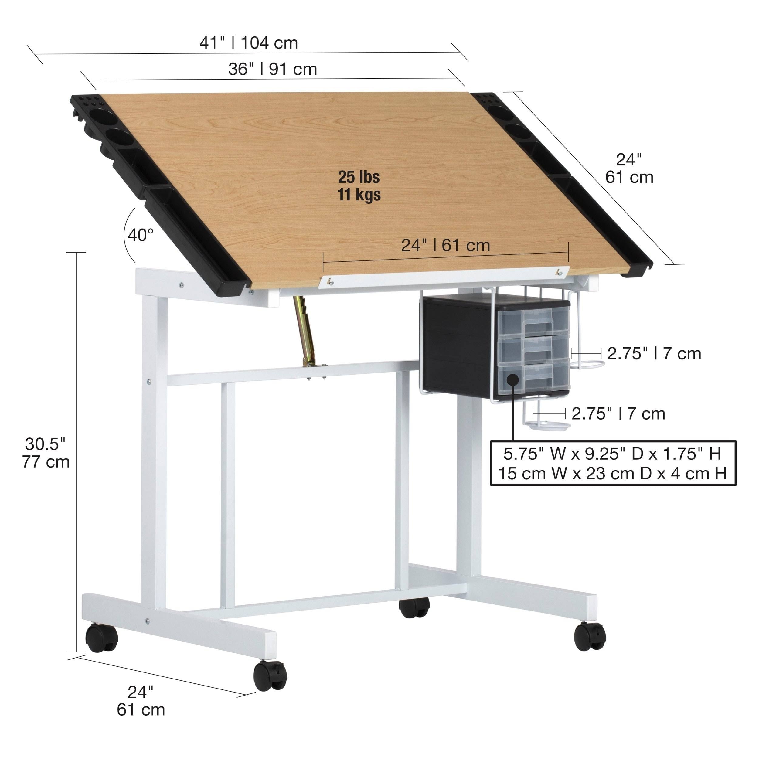 Black/White Deluxe Craft Station E728