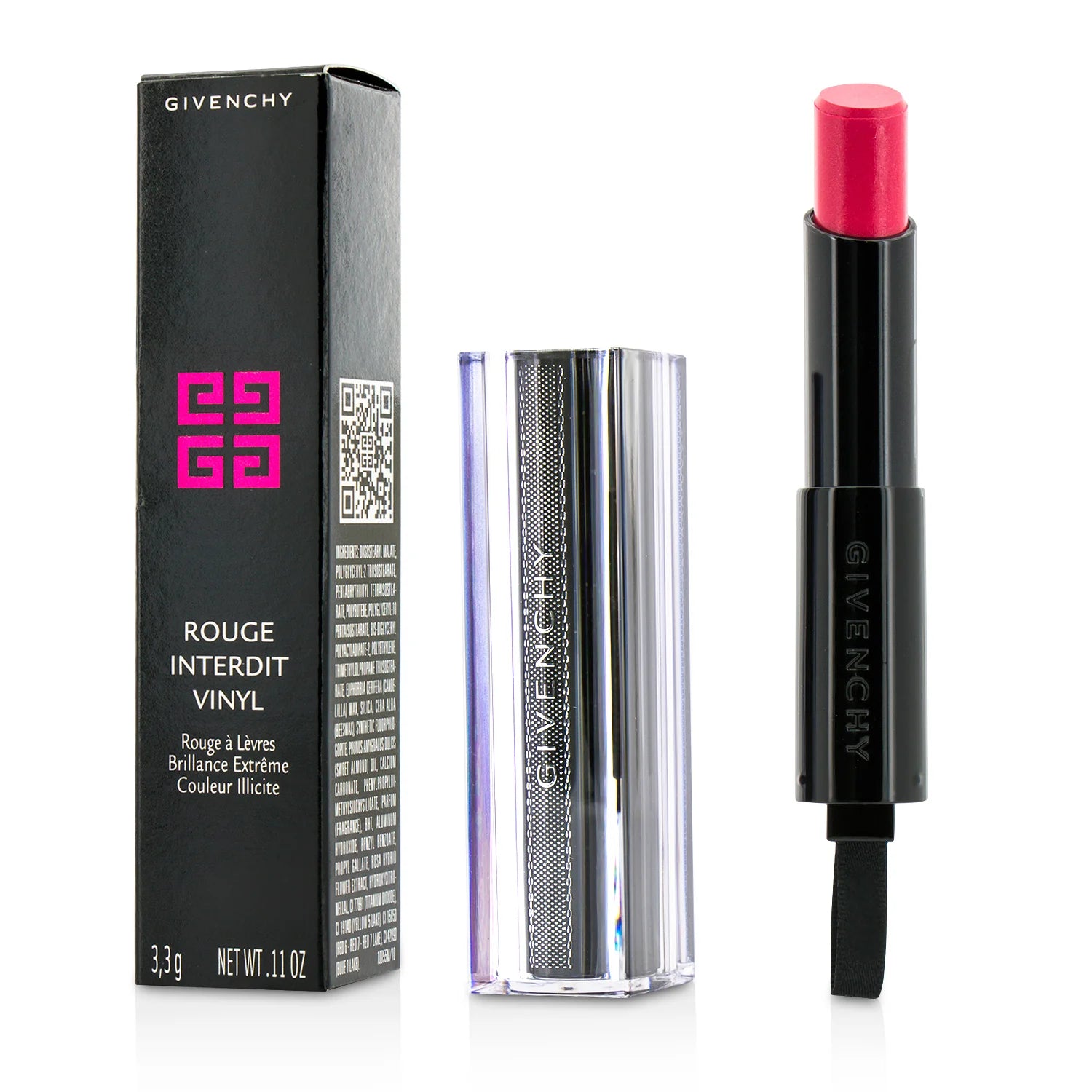 Rouge Interdit Vinyl Extreme Shine Lipstick 3.3g J318