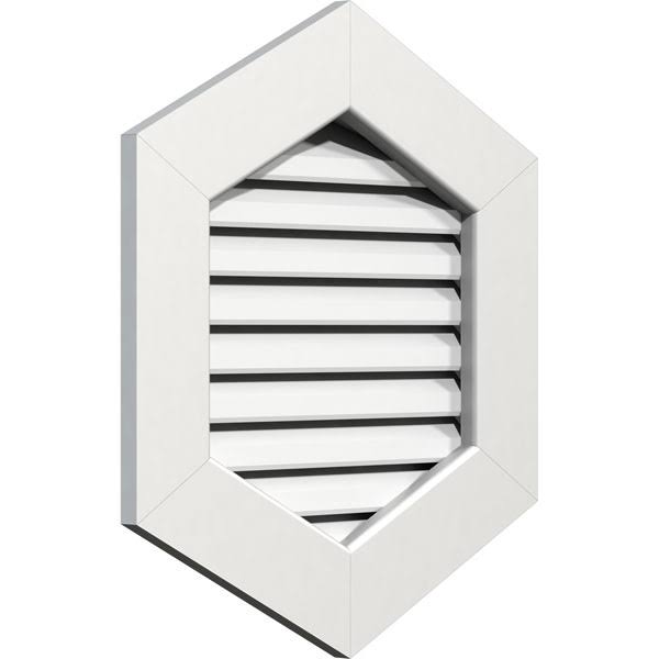 Vertical Peaked Gable Vent H100