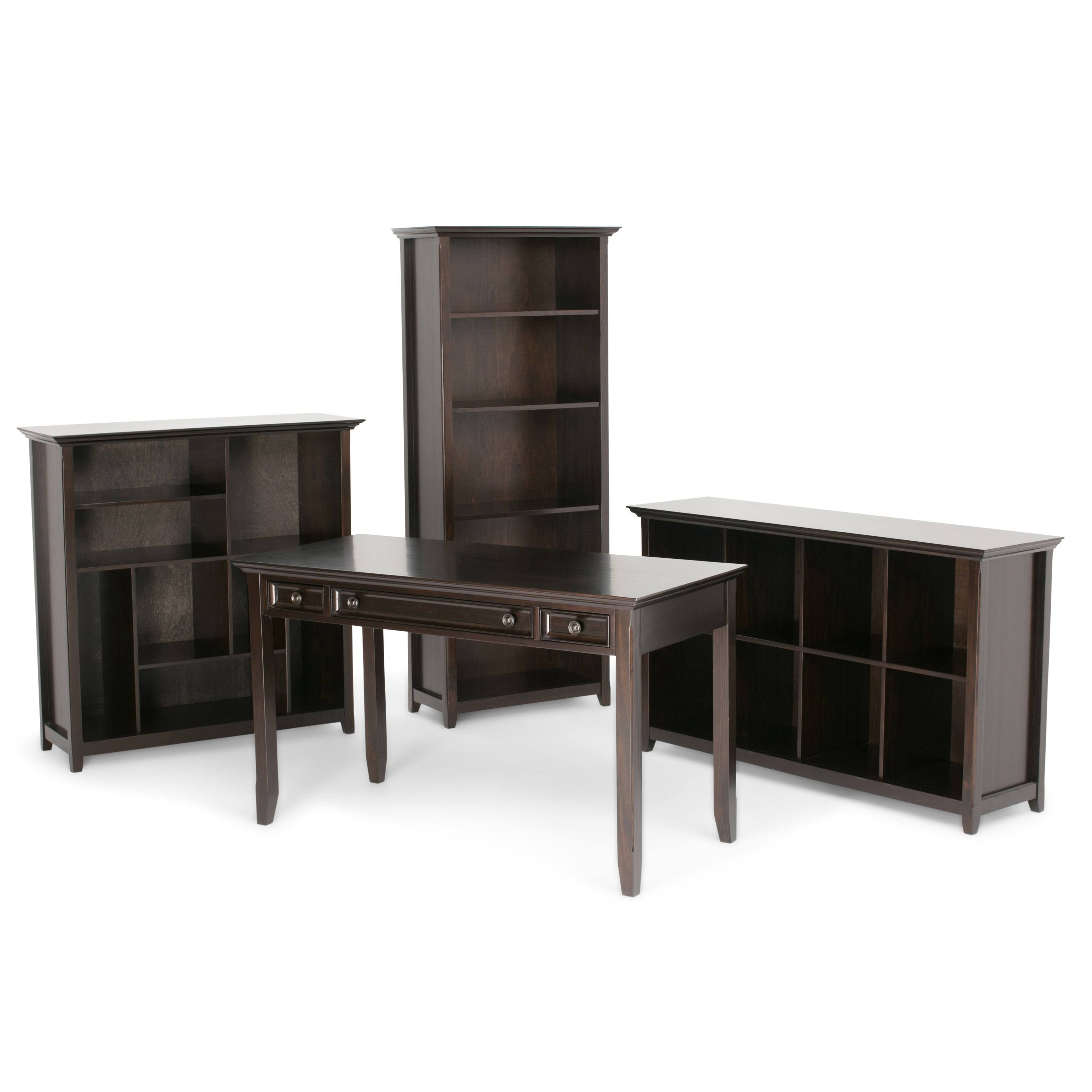 Solid Wood 5 Shelf Bookcase C37546