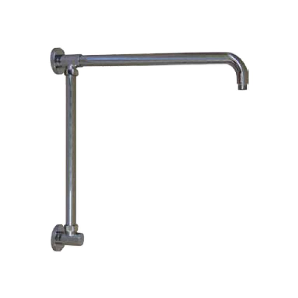 Chrome Vertical Riser with Shower Arm R562