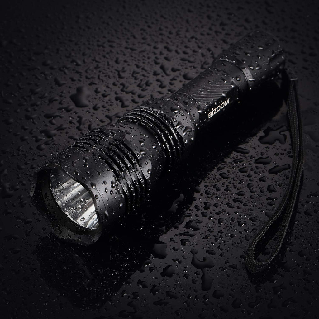 Red Green Hunting Flashlight with Pressure Switch, Pack of 2 P8507