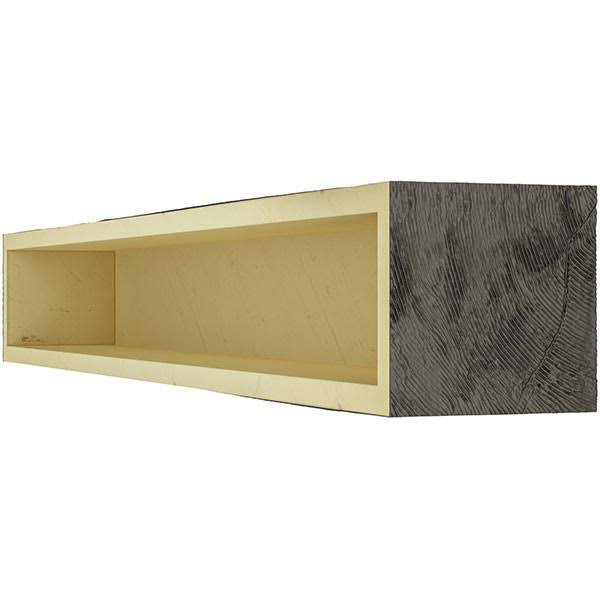 Sandblasted Faux Wood Fireplace Mantel Y508