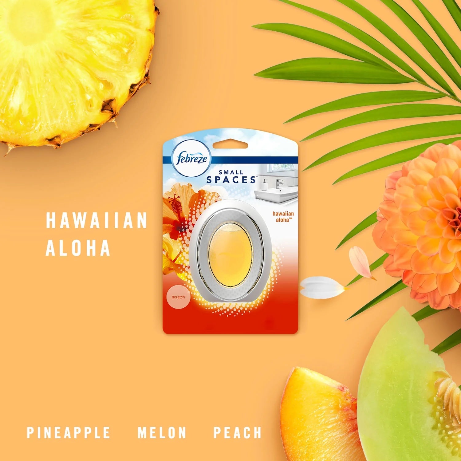 Hawaiian Aloha Air Freshener, .25 oz, 2 count A3914