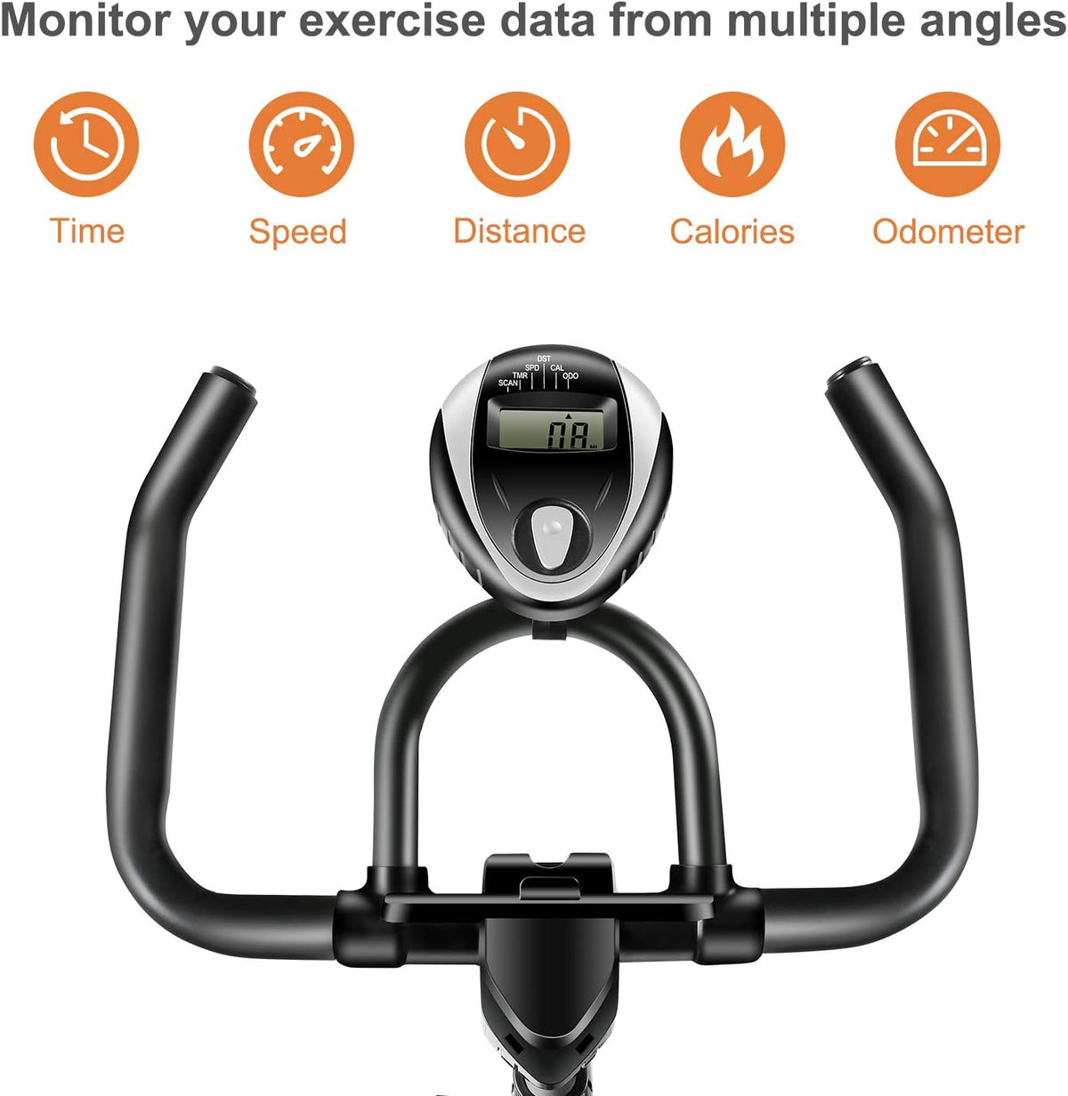 Exercise Bike Indoor Cycling Bike Stationary Flywheel Bicycle with Resistance X684661