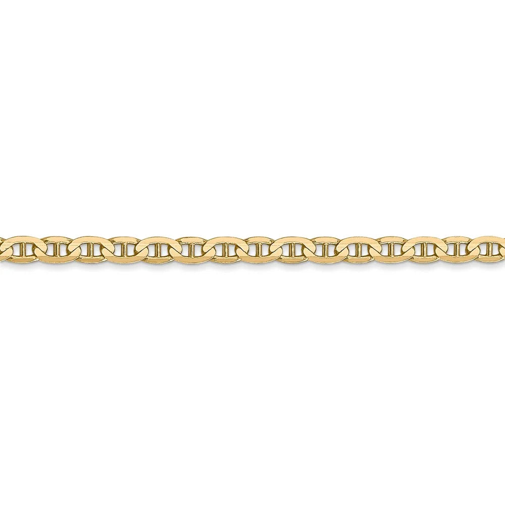 14kt Yellow Gold 22 inch Anchor Chain N95856