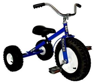 Blue Kids Off Road Tricycle Z758