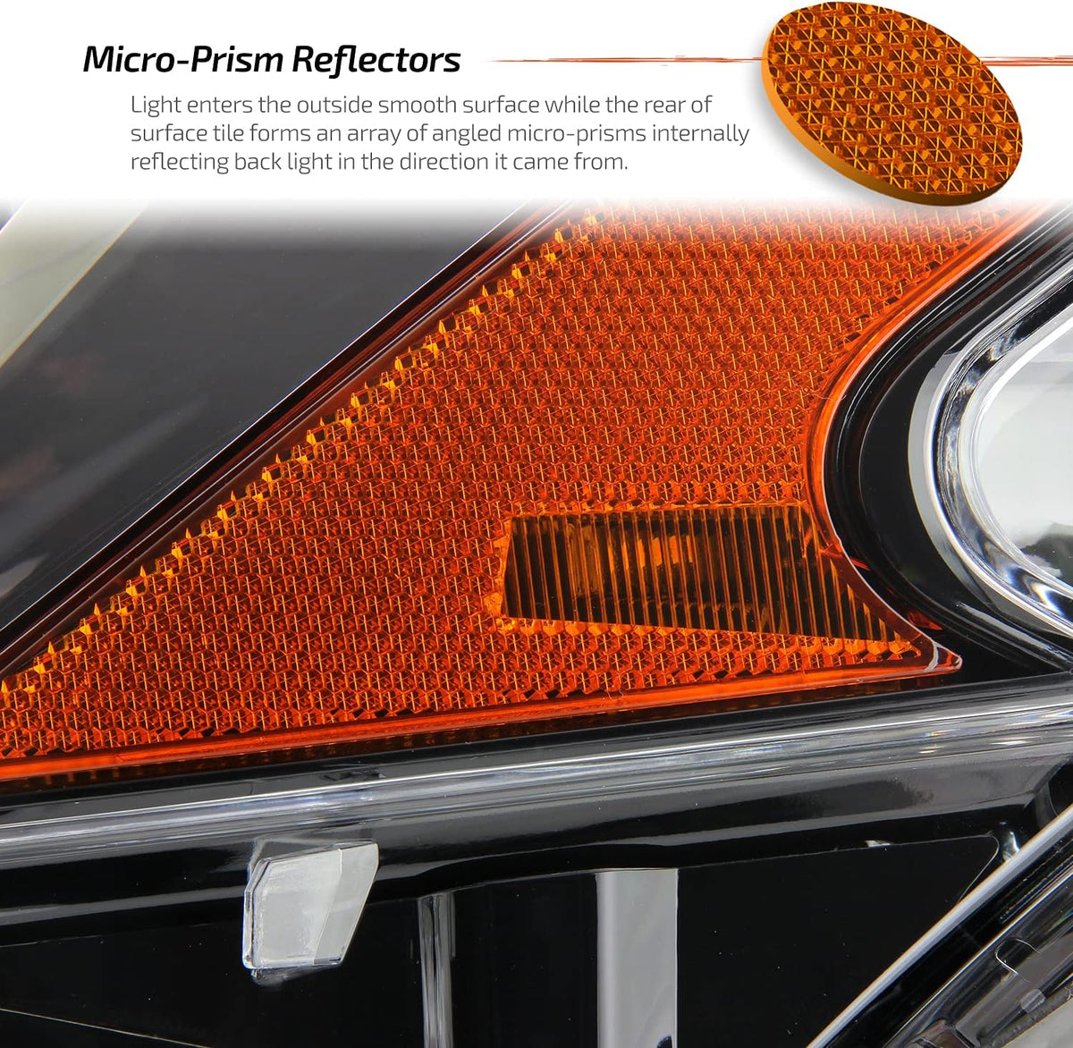 Left Side Full LED Projector Headlights Replacement W79547