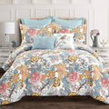 Blue & Yellow Comforter Set Full/Queen P7449