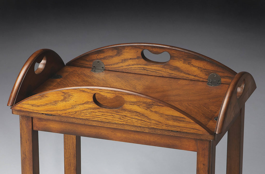 Vintage Oak Butler Table P3545