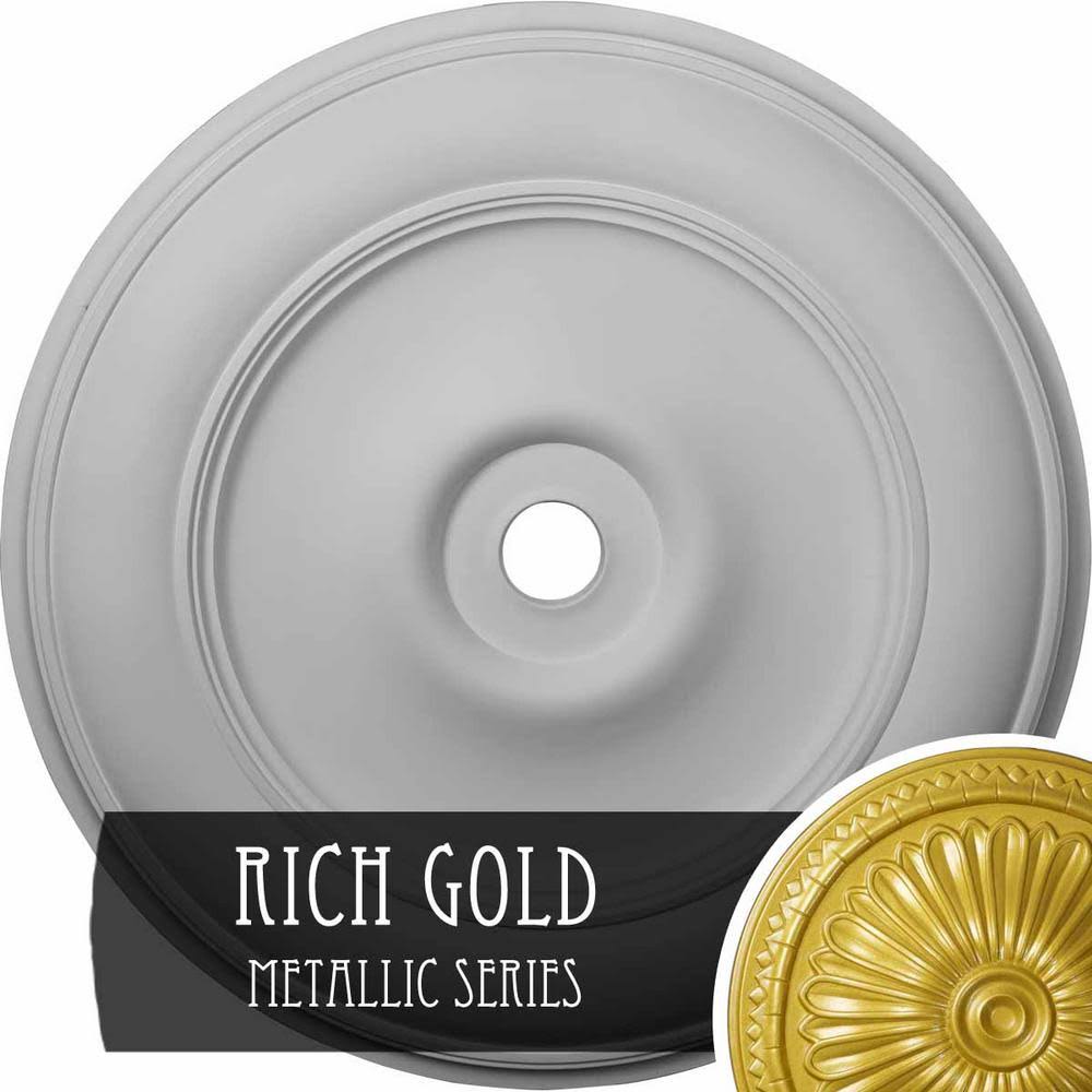 Classic Ceiling Medallion (Rich Gold) P513472