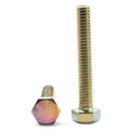 1/2-13 x 8 Coarse Thread Grade 8 Hex Tap Bolt Alloy Steel Yellow Zinc Plated Pk 50 S263743
