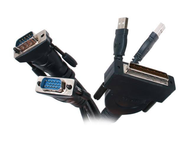 Dual Port KVM Cable - 12 ft S241167