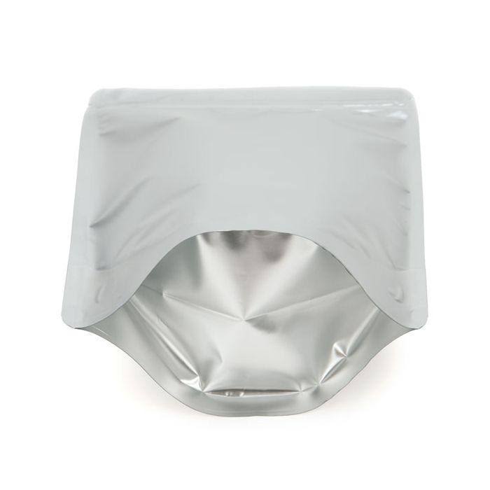 1 Ounce Metallized Stand Up Zipper Pouch, 500 Count Z60998