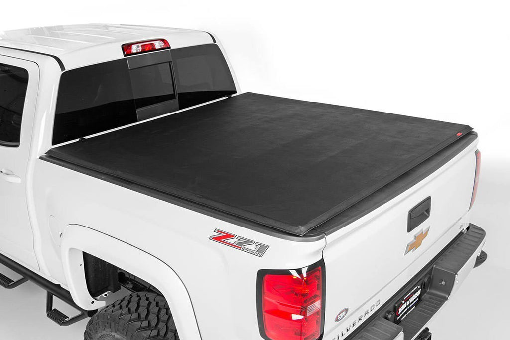 Soft Tri-Fold Bed Cover for Nissan Titan Z37992
