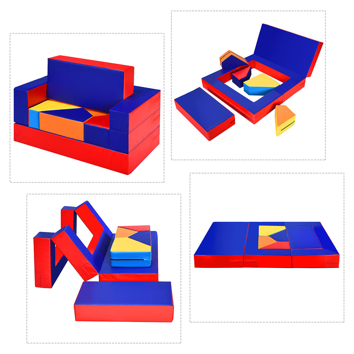 4-in-1 Foam Shapes Playset O199921