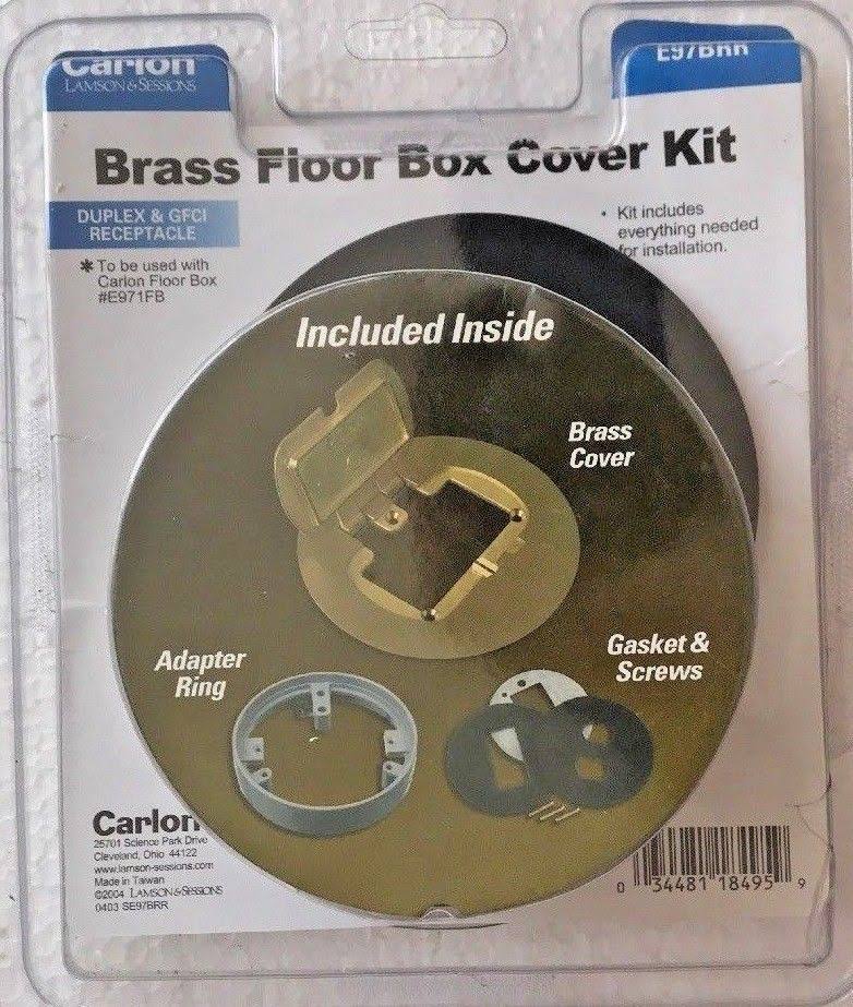 Brass Floor Box Kit M999187