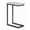 White Marble Top Metal Side Table I556
