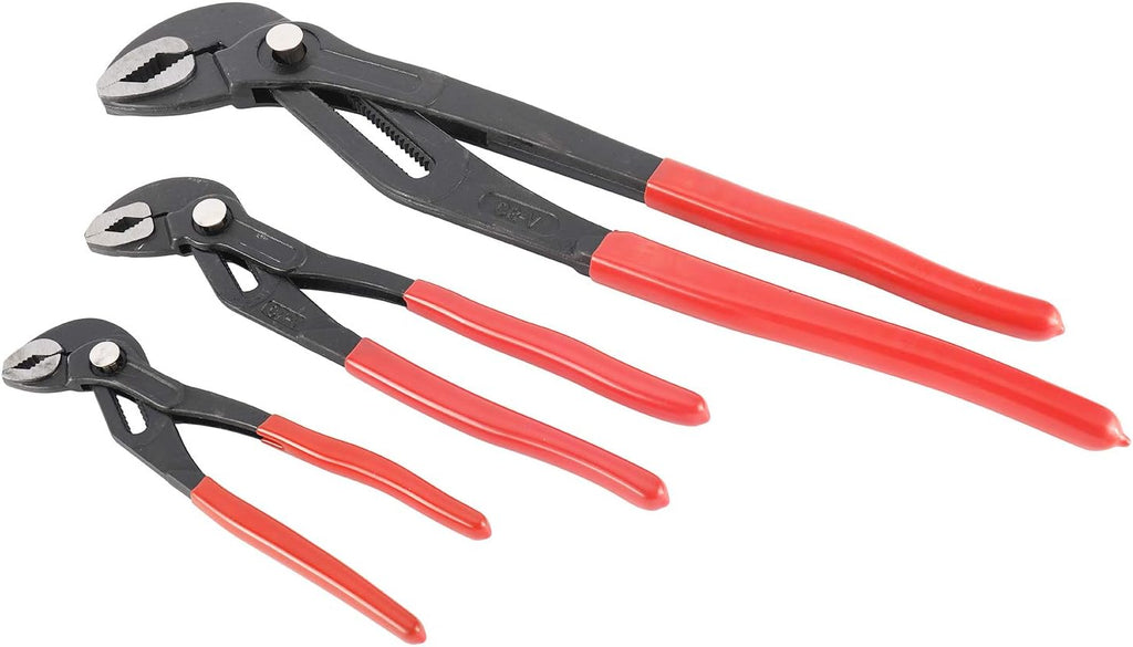 3PCS Water Pump Pliers Set 7Inch, 10Inch, 16Inch E213100