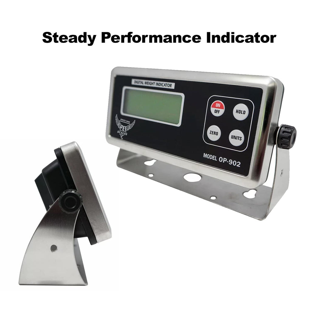 Heavy Duty Industrial Pallet Floor Scale with Digital Display Indicator (36x36) U664