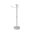 Satin Nickel Free Standing Toilet Tissue Stand E690991