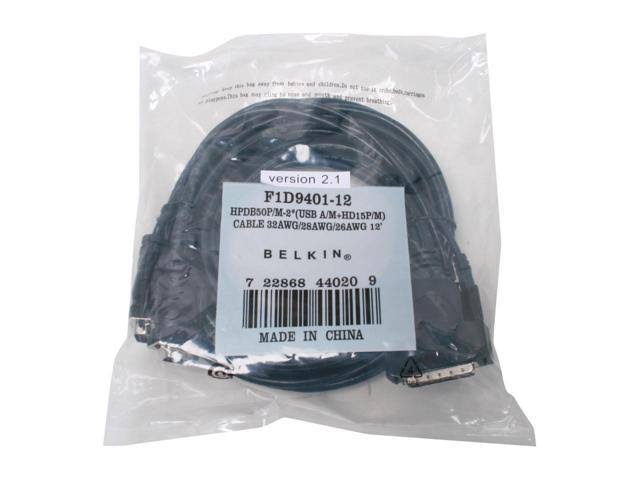 Dual Port KVM Cable - 12 ft S241167