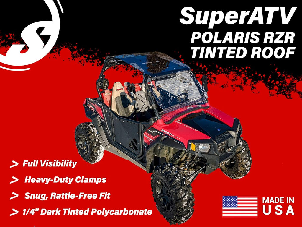 Dark Tinted 1/4" Polycarbonate Roof for Polaris RZR 570 U1720