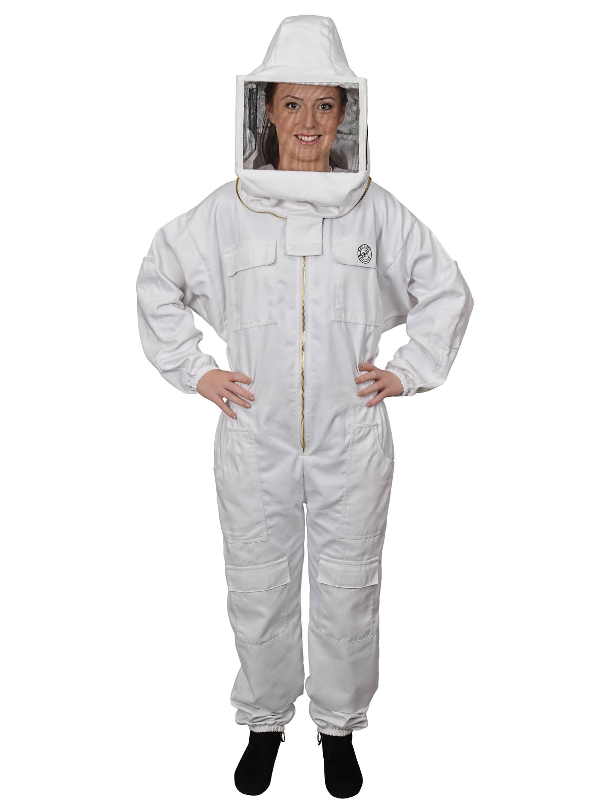 Polycotton Beekeeping Suit with Square Veil (xxx Large) L5945