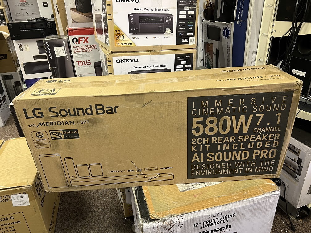 7.1 Channel High Res Audio Sound Bar with Rear Speaker Kit G23020