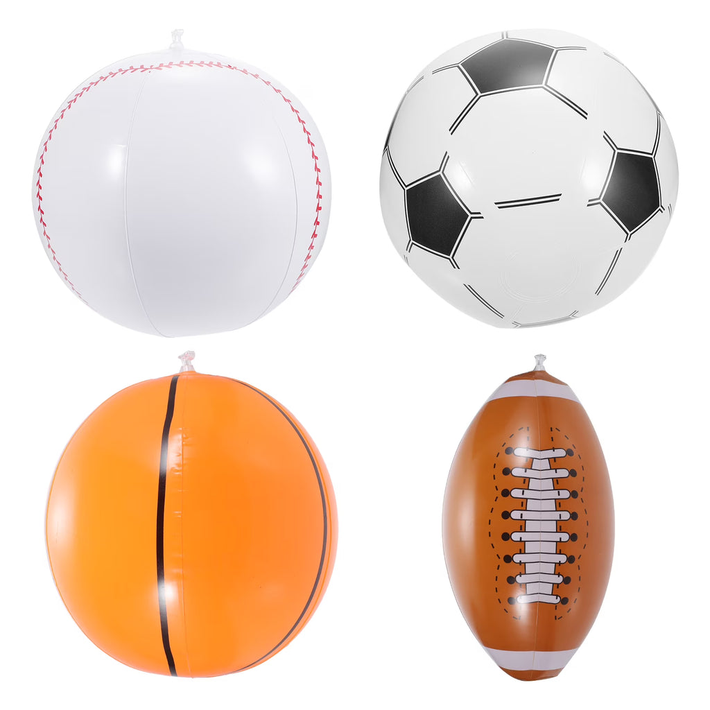 Inflatable Beach Toddler Baseball Football Outdoor Playing Balls E795268