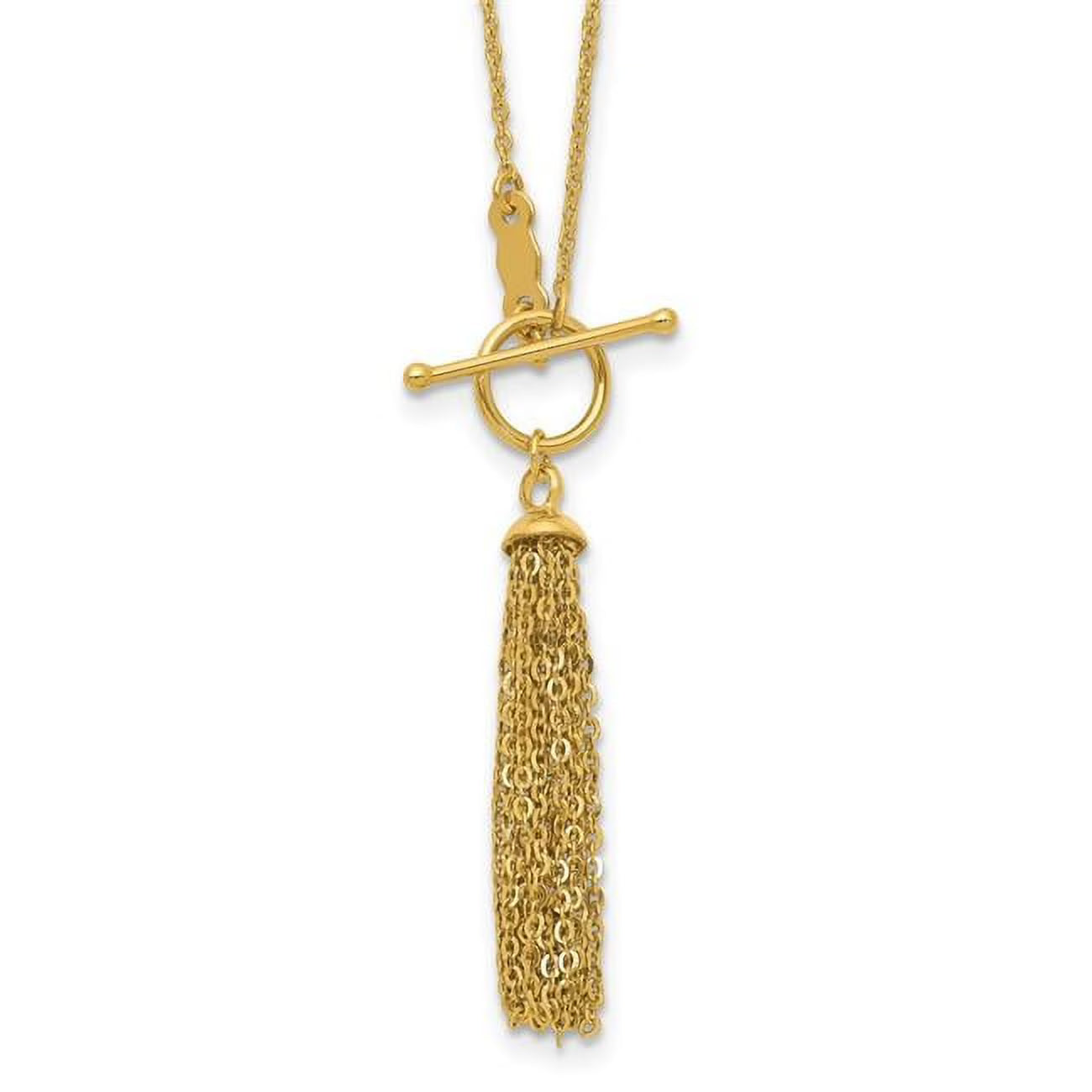 18 in. 14K Yellow Gold Cable Chain Necklace R527707