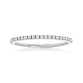 0.15 ct. t.w. Diamond Stackable Ring in 14kt White Gold T1543