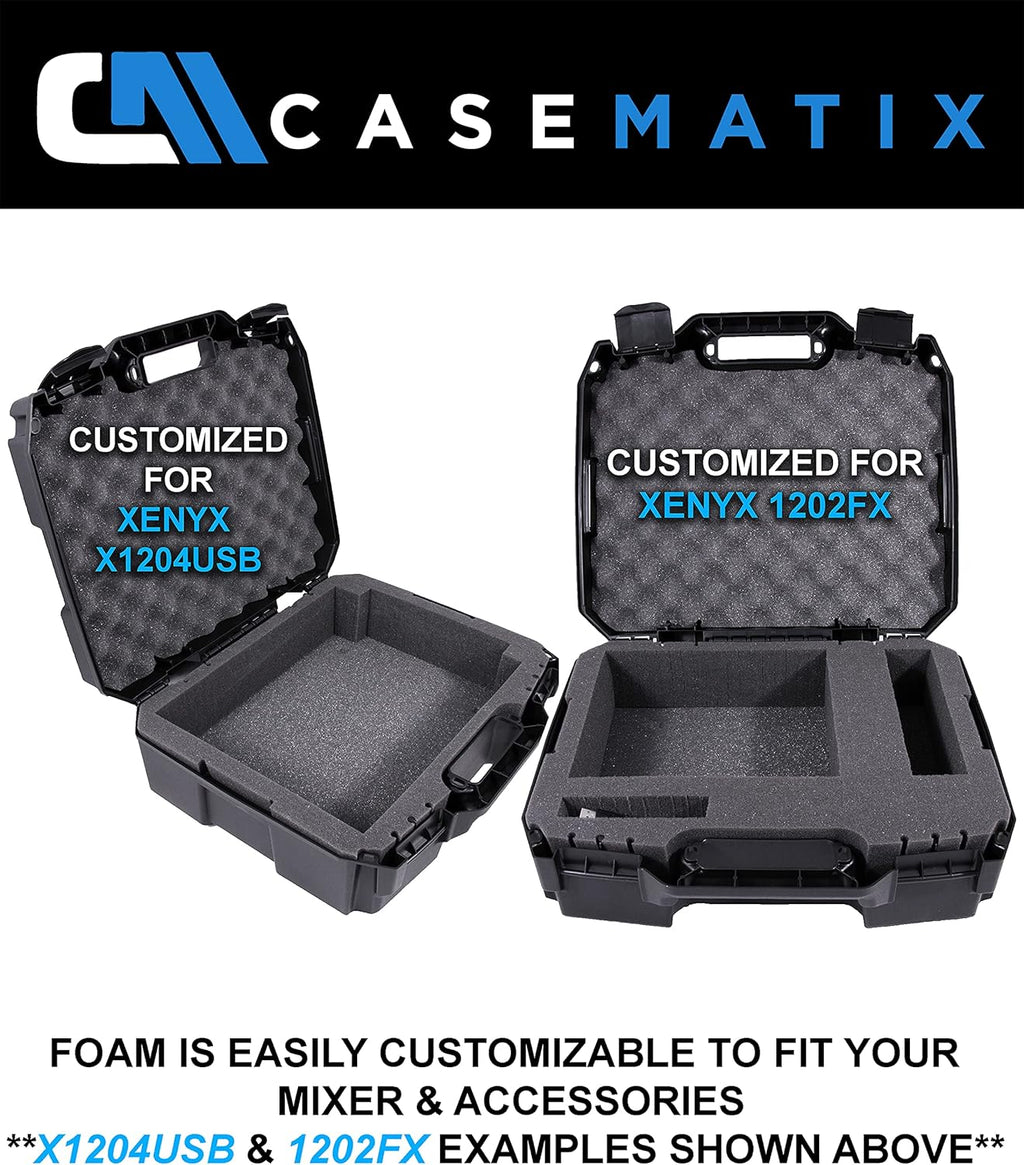17 Hard Shell Audio Mixer Travel Case O208