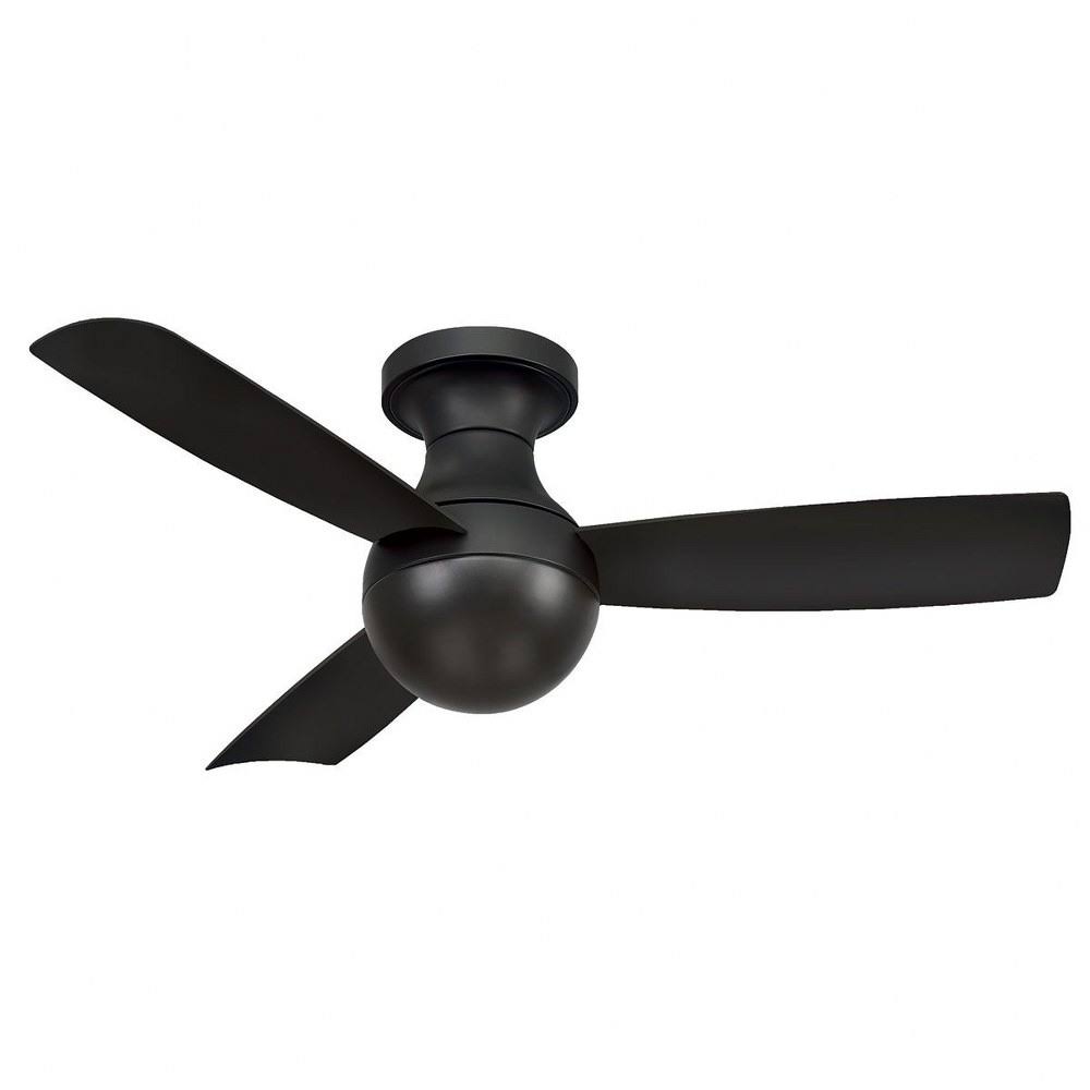 44 inch Matte White Flush Mount Ceiling Fan B8842