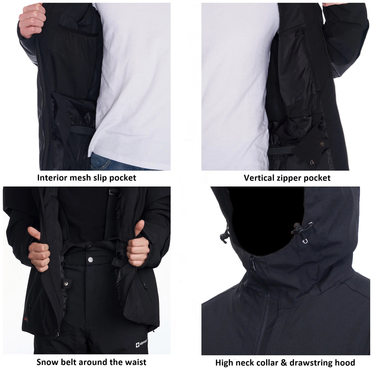 Waterproof Ski Jacket Snowboarding Winter Snow Coat L5511