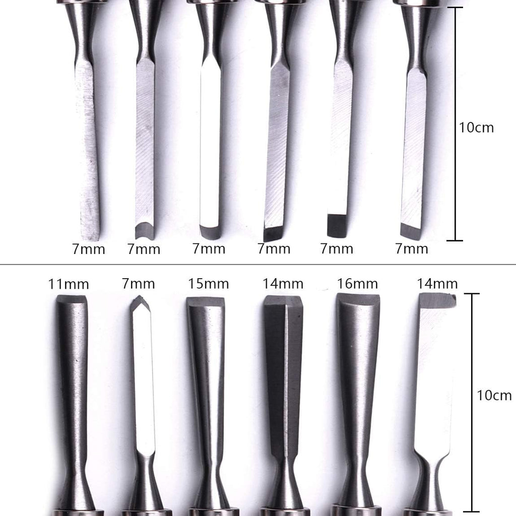 12pcs Wood Carving Chisel Gouges Set V98838