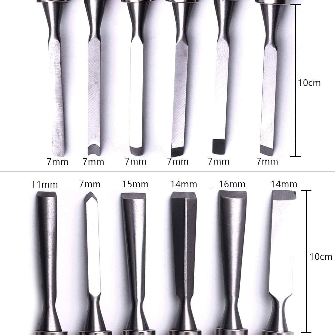 12pcs Wood Carving Chisel Gouges Set V98838
