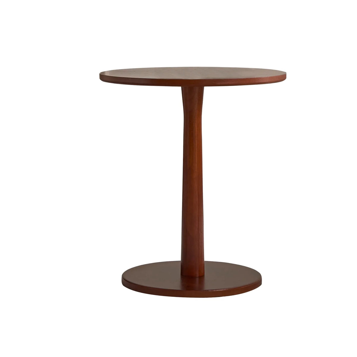 Fabric Accent Chair Set of 2 with Round Wood Table J425619