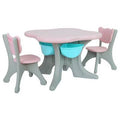 Pink Kids Play Table and Chair Set B585
